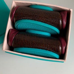 Never Worn! New in Box, Burgundy Tieks, Size 9
